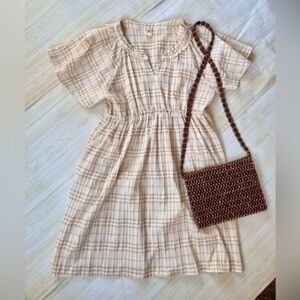 I LOVE JOAH COTTAGECORE PLAID DRESS | SIZE LARGE​